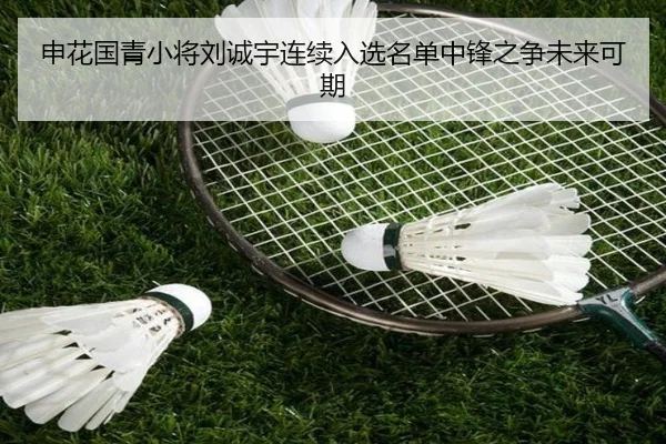 申花国青小将刘诚宇连续入选名单中锋之争未来可期